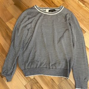 Stripped banana republic long sleeve